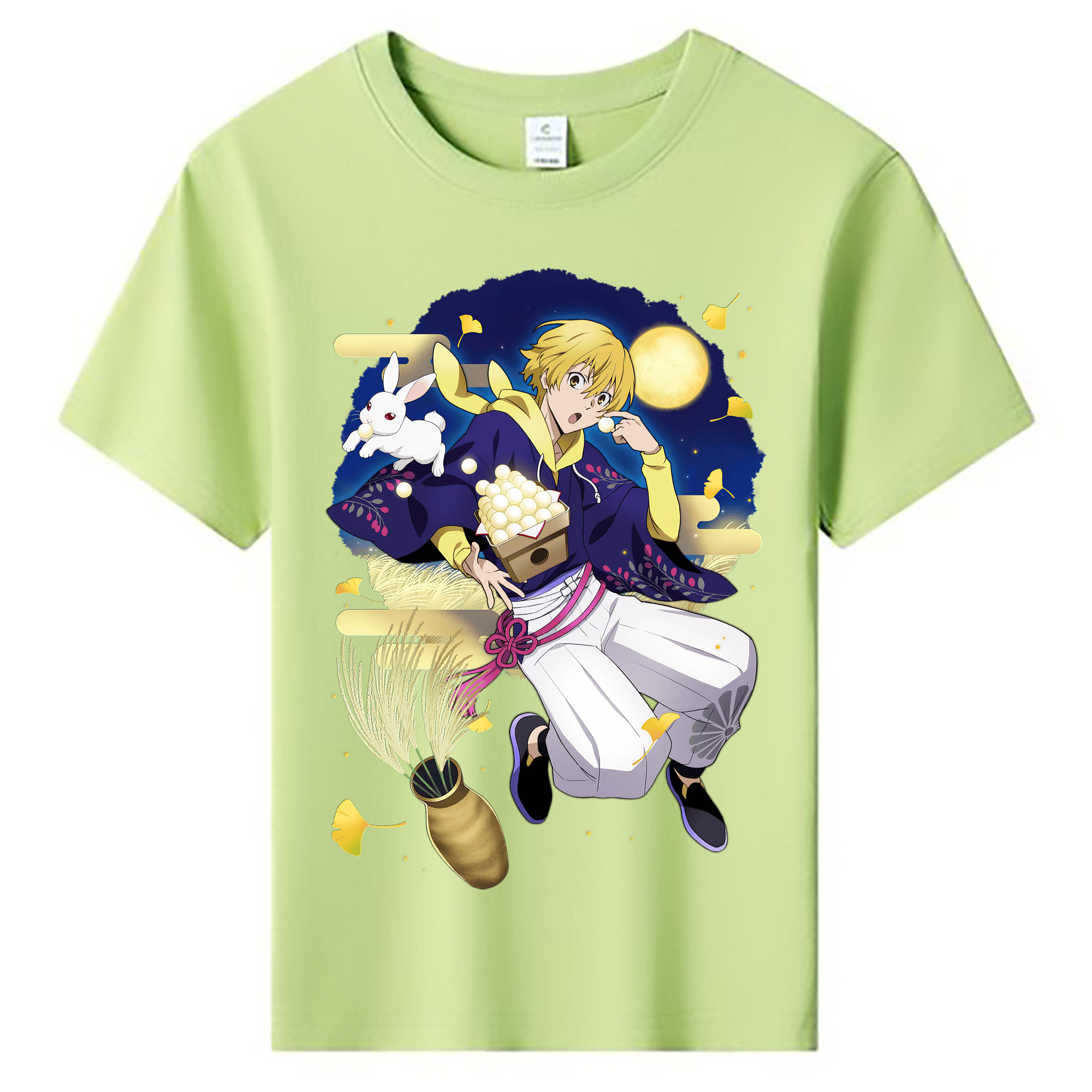 （画像用） 文豪ストレイドッグス Bungo Stray Dogs 綿100％キッズTシャツ（フロントプリント）
